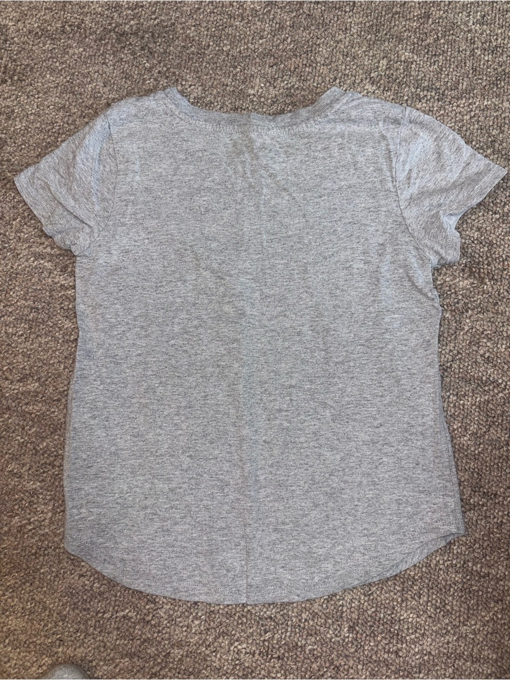 Disney Gray Tee with Pink & Blue Stitch Graphic - Picture 2 of 2